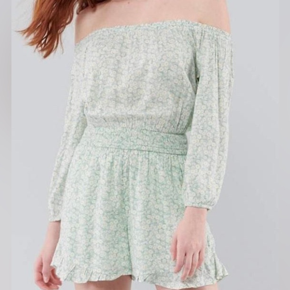 Hollister off the shoulder romper